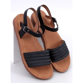 Salinon Sandalias estilo boho negro 1
