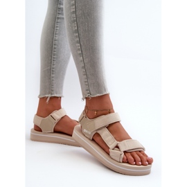 Sandalias Mujer Plataforma Big Star NN274A535 Beige 2 Sandalias Mujer Plataforma Big Star NN274A535 Beige 2