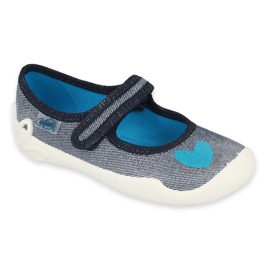 Zapatos befado niño 114X474 azul gris 1