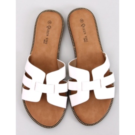 Chanclas de mujer Charnes Blanco 5