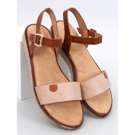 Sandalias mujer Almera Beige 5