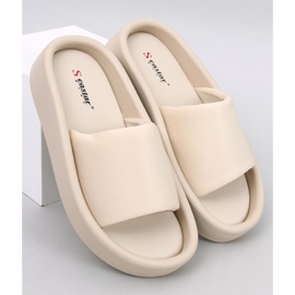Pantuflas mujer suaves Fontes Beige 5