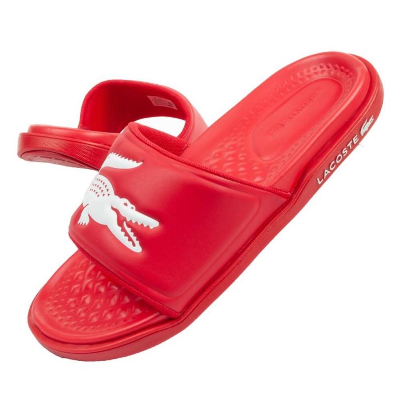 Chanclas Lacoste Croco Dualiste 2017K 743CMA002017K rojo 1 Chanclas Lacoste Croco Dualiste 2017K 743CMA002017K rojo 1