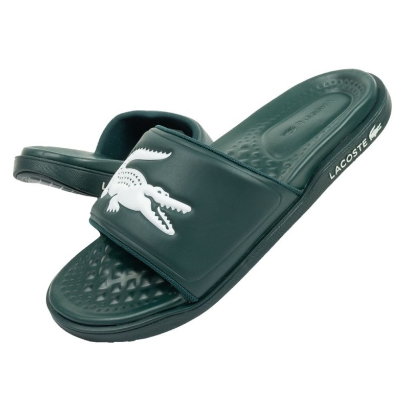 Chanclas Lacoste Croco Dualiste 202D2 743CMA00202D2 verde 1
