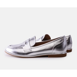 Mocasines Palinka plata metalizado 2