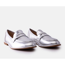 Mocasines Palinka plata metalizado 1