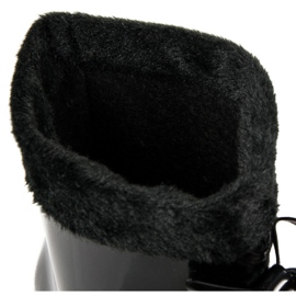 Botas de lluvia con aislamiento negro 1