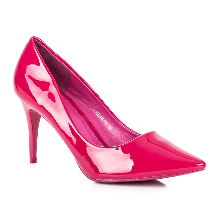 Comer Tacones altos con estilo rosa 1