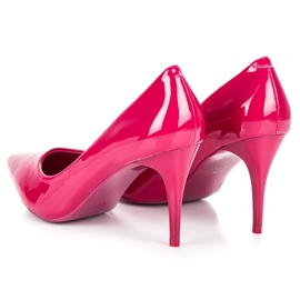 Comer Tacones altos con estilo rosado 3