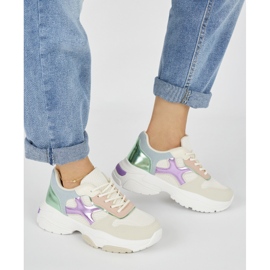 Seastar Zapatillas de mujer multicolores. beige 2 Seastar Zapatillas de mujer multicolores. beige 2