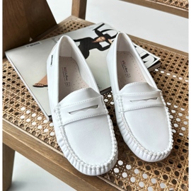 Mocasines Mujer Piel Ecológica Blanco Rerteria 8