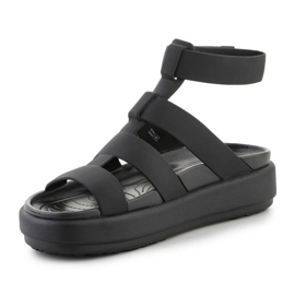 Sandalias Crocs Brooklyn Gladiator de lujo 209557-060 negro 2