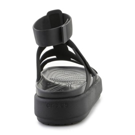 Sandalias Crocs Brooklyn Gladiator de lujo 209557-060 negro 3