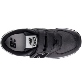 Zapatillas New Balance con cierre de velcro PV574FM negro 2