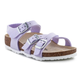 Sandalias Birkenstock Kumba Shiny Lizard 1026907 púrpura 1