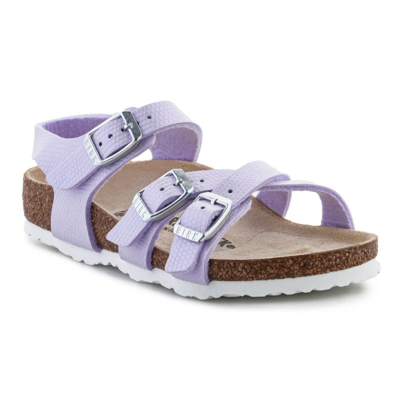Sandalias Birkenstock Kumba Shiny Lizard 1026907 violeta 1