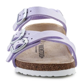 Sandalias Birkenstock Kumba Shiny Lizard 1026907 violeta 2