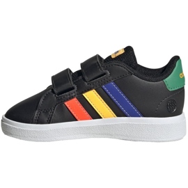 Zapatos Adidas Grand Court Lifestyle Hook and Loop HP8918 negro 2