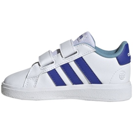 Zapatos Adidas Grand Court Lifestyle Hook and Loop HP8919 blanco 2