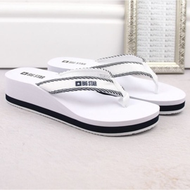 Chanclas cuña Big Star W NN274A726 blanco 2