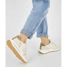 Zapatillas deportivas mujer beige 1 Zapatillas deportivas mujer beige 1