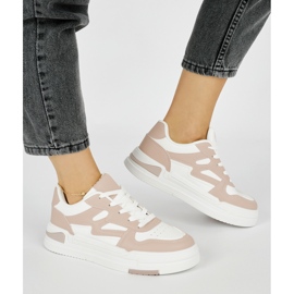 Zapatillas mujer plataforma rosa rosado 2