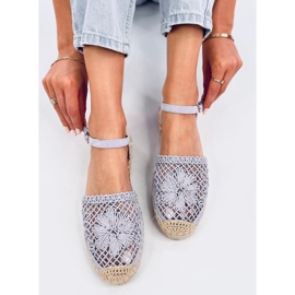 Premat Sandalias alpargatas caladas violeta 4