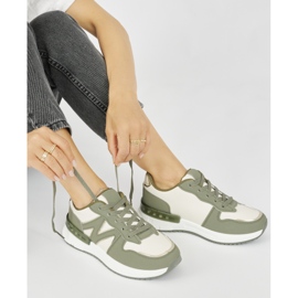 Zapatillas cómodas de mujer verdes. 1 Zapatillas cómodas de mujer verdes. 1