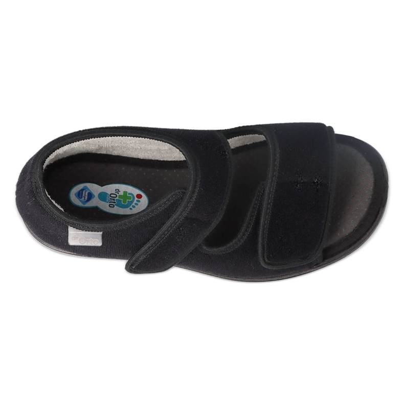 Dr. Sandalias hombre Orto Befado 070M001 negro 3