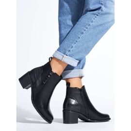 Botines negros elegantes 3