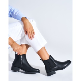Botas Chelsea negras de mujer negro 3