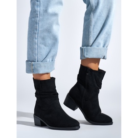 Botas cowboy negras de mujer negro 1