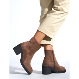 Botines marrones de mujer marrón 2