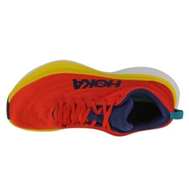 Zapatos Hoka Bondi 8 1123202-RAFL naranja 2
