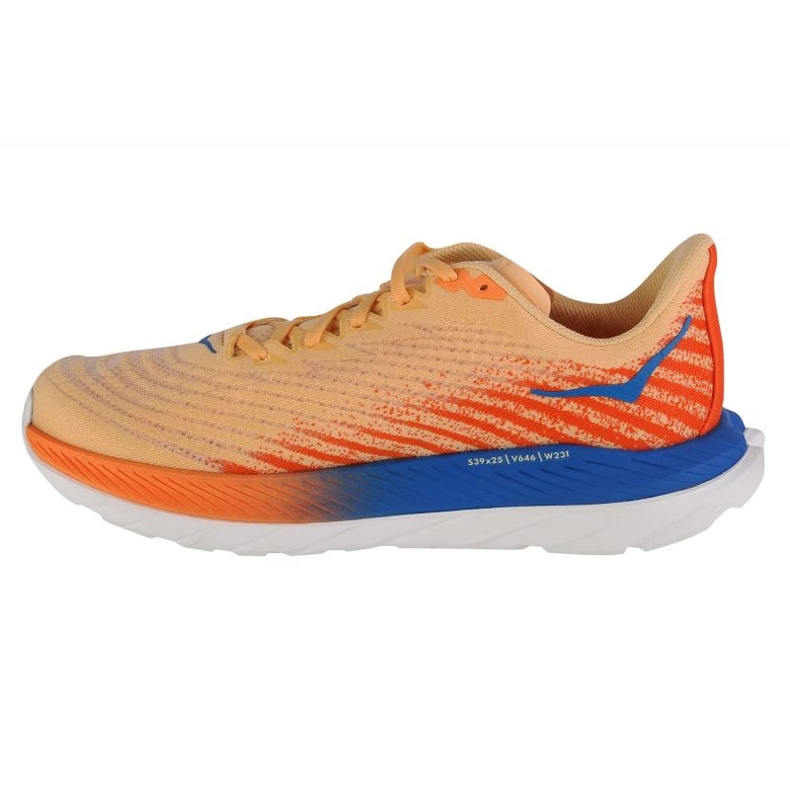 Zapatillas Hoka Mach 5 1127893-IVOR naranja 1