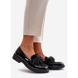 Mocasines Mujer Charol S.Barski HY369A Negro 1