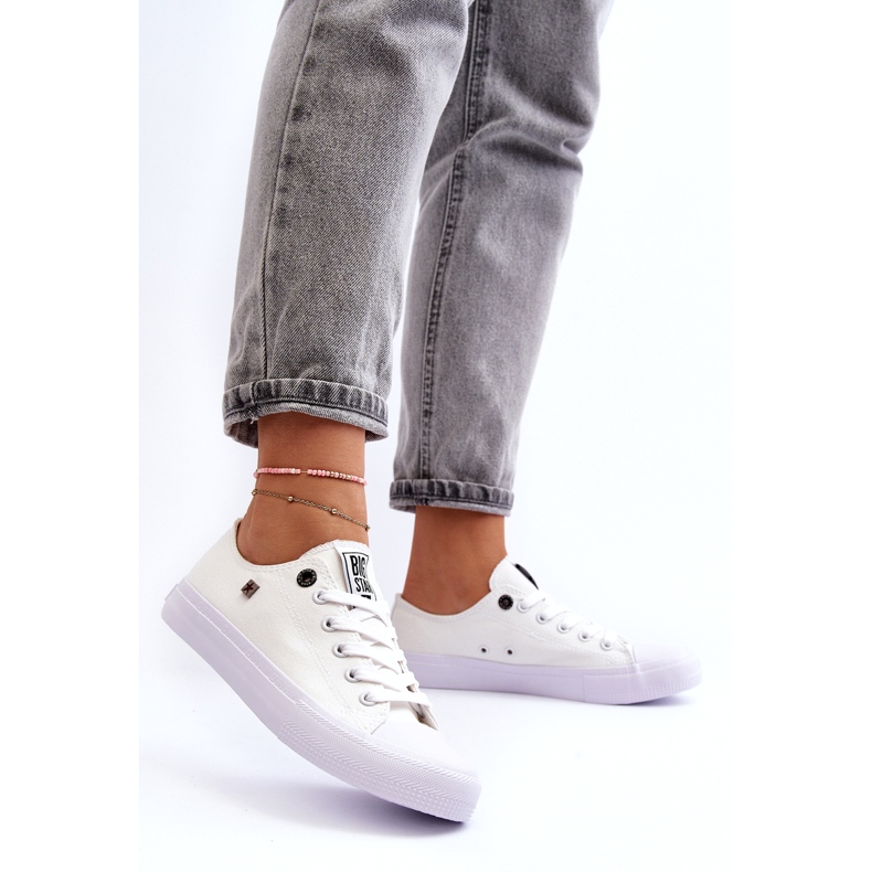 Zapatillas bajas clásicas para mujer Big Star AA274010 Blanco 3