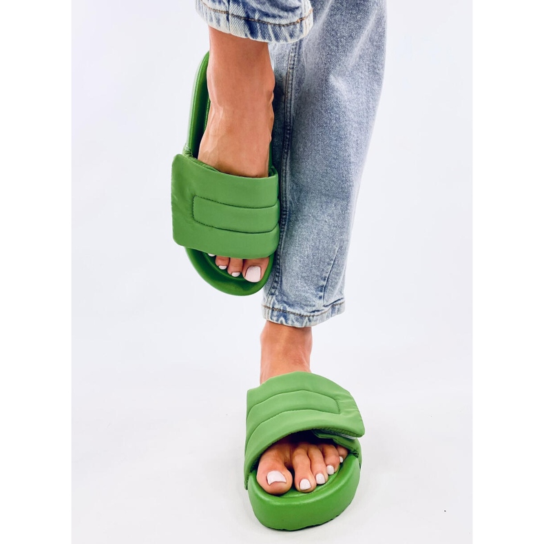 Chanclas nylon Cueto Verde 2