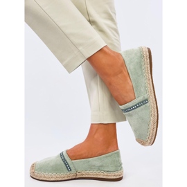 Alpargatas de mujer Etance Verde 3