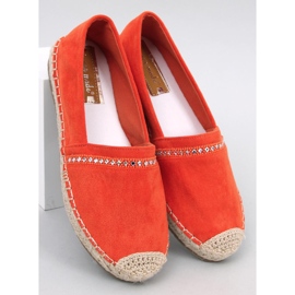 Alpargatas de mujer Etance Naranja 5