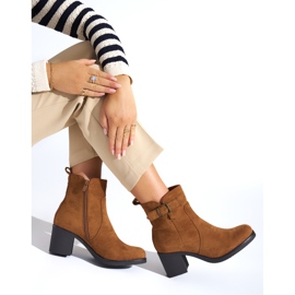 Botines marrones de mujer marrón 3