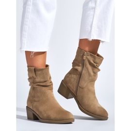 Botas cowboy beige mujer 1 Botas cowboy beige mujer 1