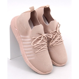 Zapatillas deportivas Sharpe Khaki tipo calcetín beige 5