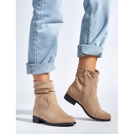Botas cowboy beige mujer 1 Botas cowboy beige mujer 1