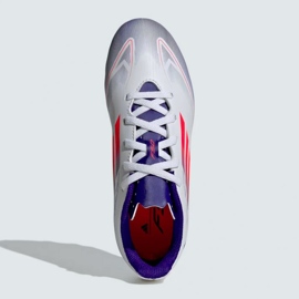 Botas de fútbol adidas F50 Club FxG IF1382 blanco 1