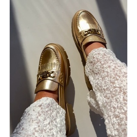 PH2 Mocasines Mujer Piel Ecológica Adorno Dorado Zanita 4