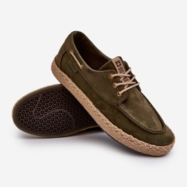 Alpargatas con Cordones para Hombre Big Star NN174055 Caqui verde 1 Alpargatas con Cordones para Hombre Big Star NN174055 Caqui verde 1