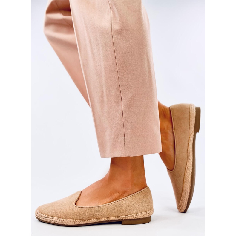 Alpargatas de mujer Ballot Camel beige 2