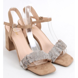 Sandalias con tacones Dash Khaki beige 5