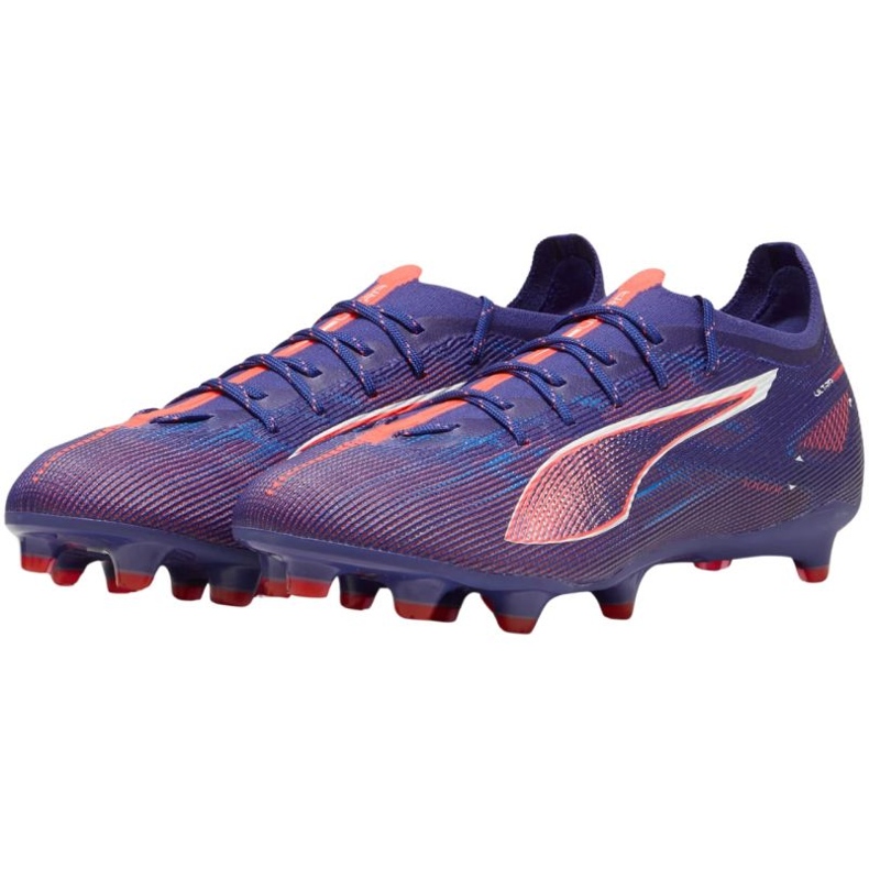 Zapatillas de fútbol Puma Ultra 5 Pro FG/AG 107685 01 púrpura 1